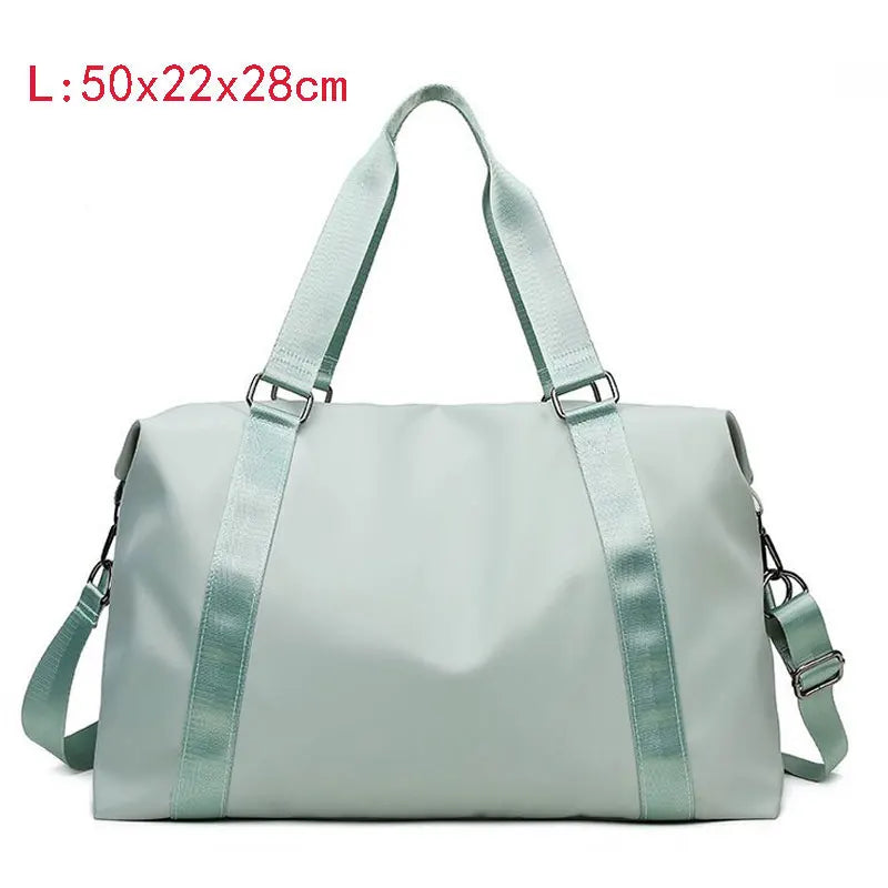 20-35l waterproof nylon outdoor foldable crossbody gym fitness bag - product image