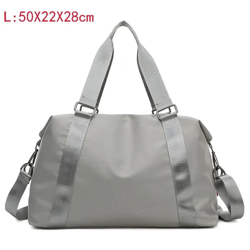 20-35l waterproof nylon outdoor foldable crossbody gym fitness bag - product image