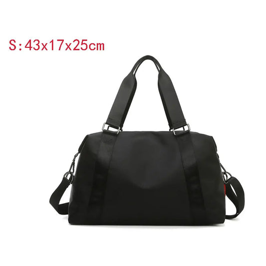 20-35l waterproof nylon outdoor foldable crossbody gym fitness bag - product image
