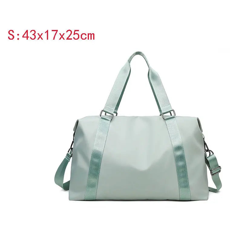 20-35l waterproof nylon outdoor foldable crossbody gym fitness bag - product image