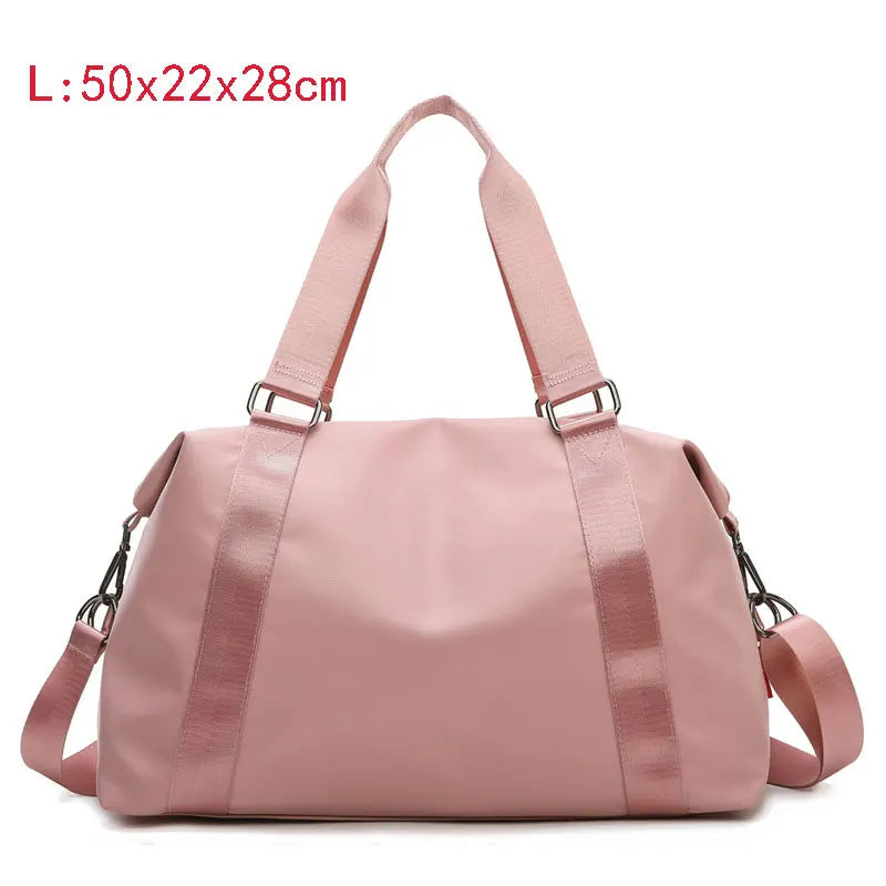 20-35l waterproof nylon outdoor foldable crossbody gym fitness bag - product image