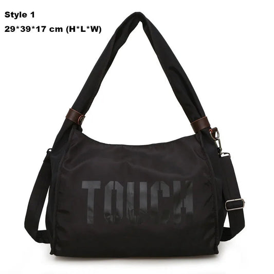 20-35l waterproof nylon women's gym tote shoulder crossbody bag - product image