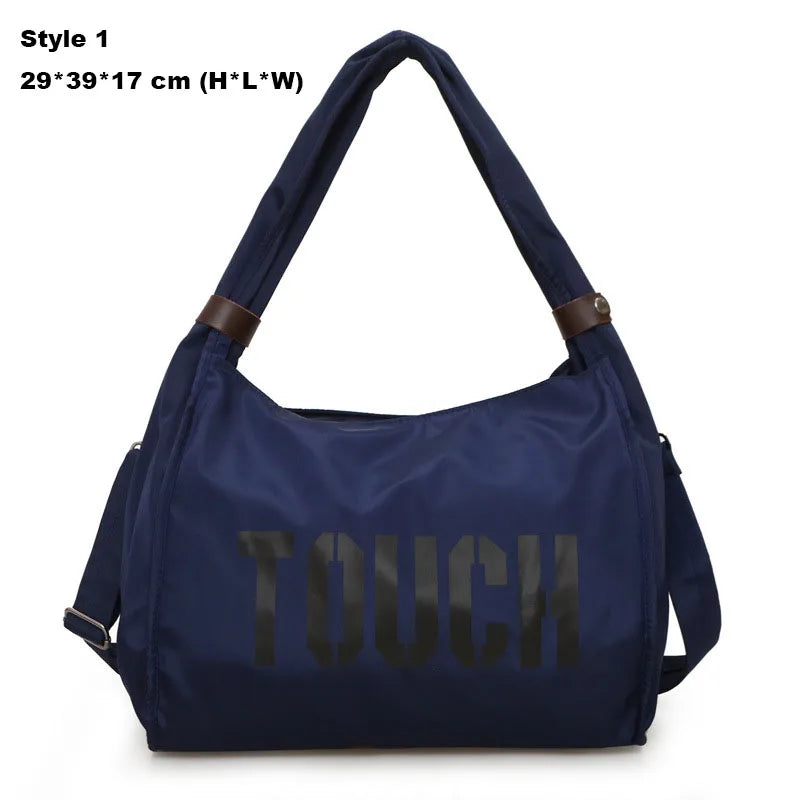 20-35l waterproof nylon women's gym tote shoulder crossbody bag - product image