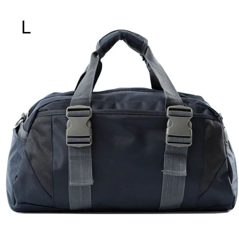 20-35l waterproof nylon yoga mat bag with shoes pocket and dry wet separation - product image