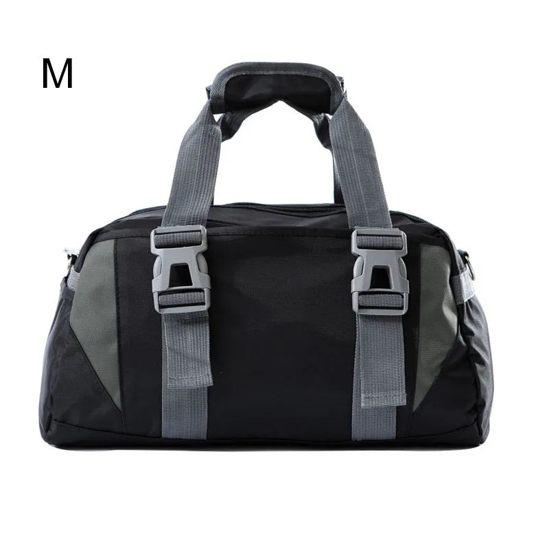 20-35l waterproof nylon yoga mat bag with shoes pocket and dry wet separation - product image