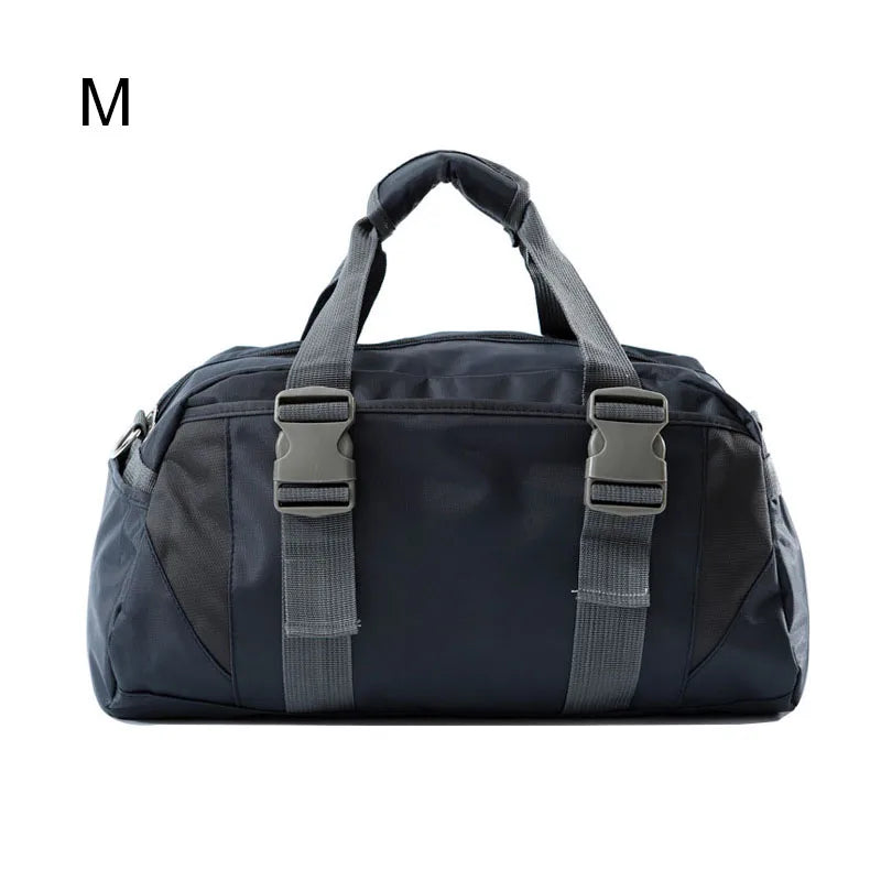 20-35l waterproof nylon yoga mat bag with shoes pocket and dry wet separation - product image