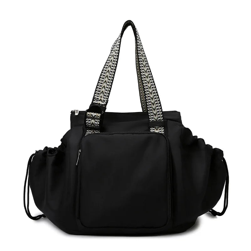 36-55l oxford transforming gym tote backpack with 15 pockets and trolley strap - product image