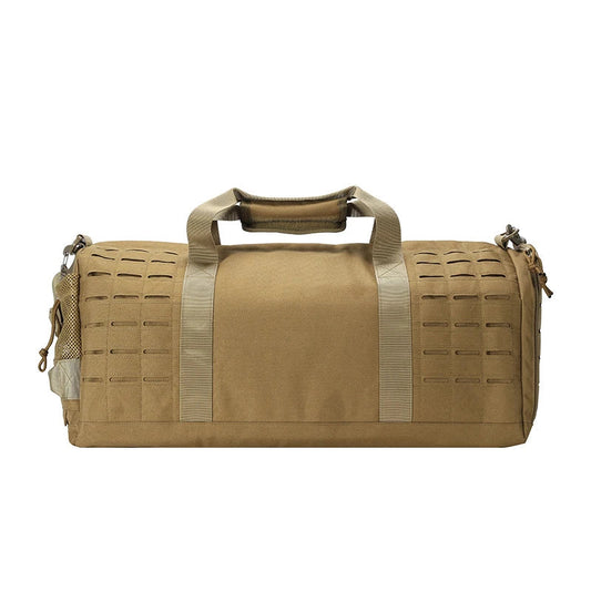 36-55l waterproof oxford tactical gym duffel bag with shoe compartment - product image