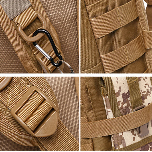 600d nylon softback molle tactical bicycle backpack with multiple compartments - product image