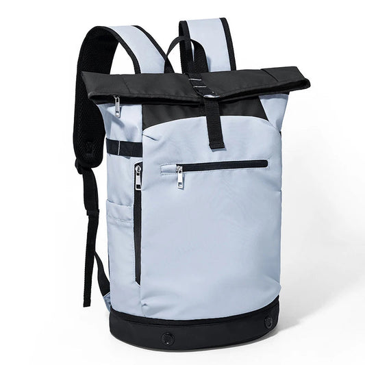Badminton tennis rackets backpack with dry wet shoe pocket and laptop compartment - product image