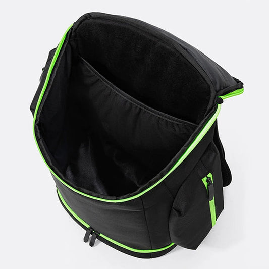Basketball sports backpack with shoes compartment multi-layer nylon bag - product image