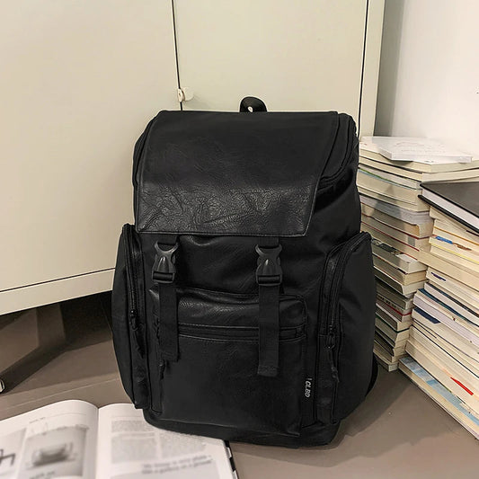 Climbing backpack large capacity multi-layer pu outdoor travel camping sports bag - product image