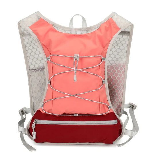 Cycling running vest backpack with hydration system reflective strips nylon - product image