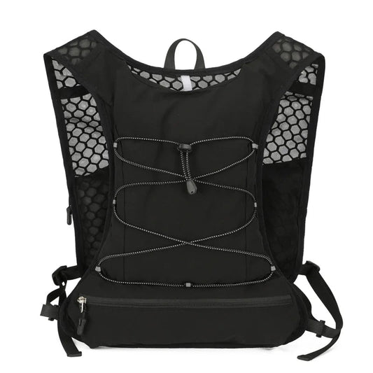 Cycling running vest backpack with hydration system reflective strips nylon - product image