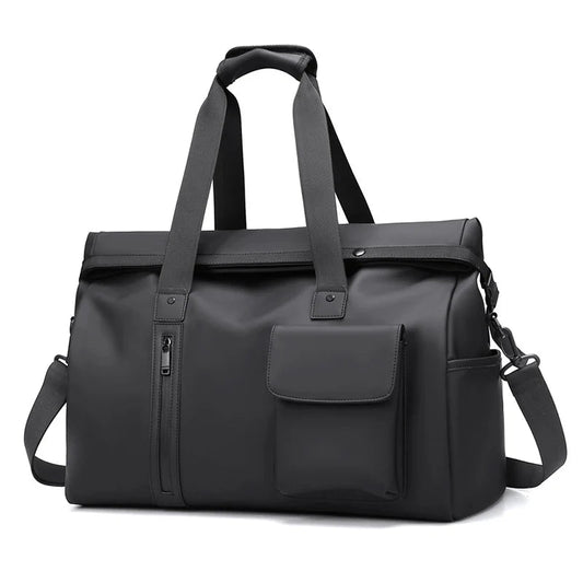 Gym fitness yoga duffel bag with wet dry separation and large laptop compartment - product image