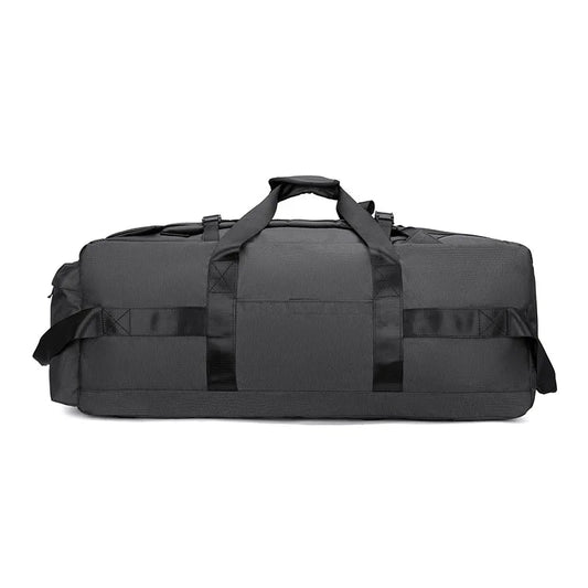 Large capacity sports gym bag with foldable design and multiple pockets - product image