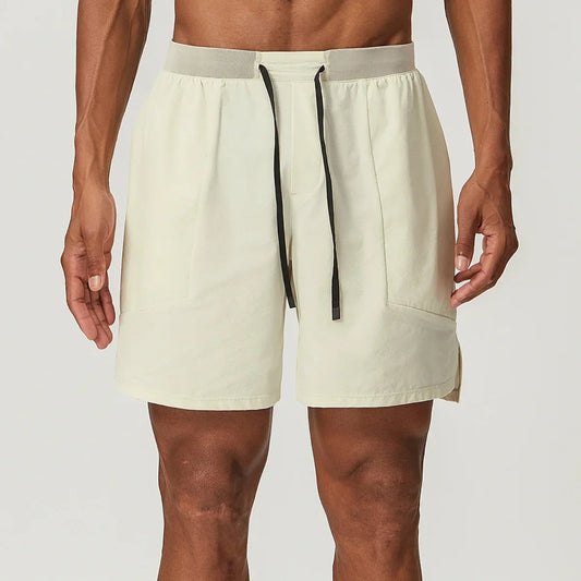 Men's breathable quick dry nylon running tennis shorts - product image
