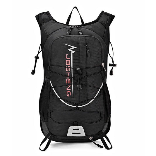 Nylon lightweight hydration softback backpack with reflective strips and waist zipper pockets - product image