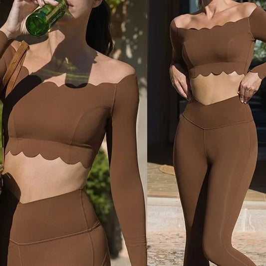 Nylon other slim fit detachable breast pad fitness training yoga long sleeve bra - product image