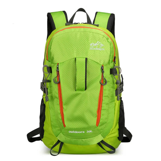 Nylon ultralight waterproof softback outdoor sports backpack with multiple pockets - product image