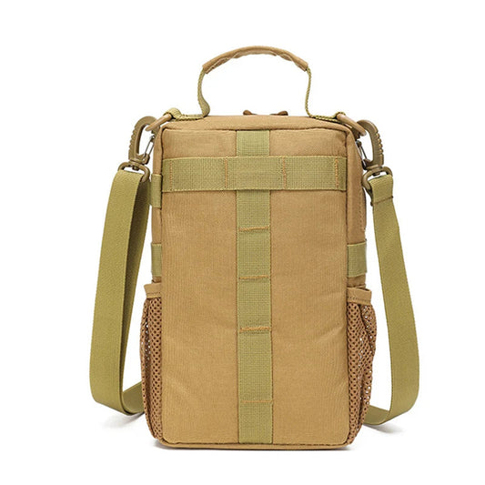 Nylon waterproof molle tactical softback single shoulder bag with large capacity - product image