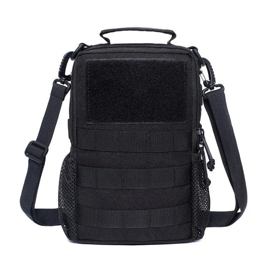 Nylon waterproof molle tactical softback single shoulder bag with large capacity - product image