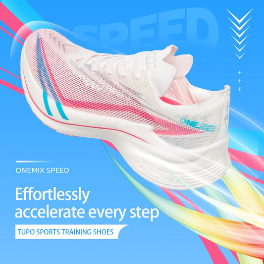 Nylon Plate Running Shoes With Pu Insole Eva Outsole Max Air Technology - Product Image
