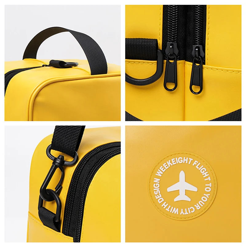 Pu waterproof dry bag with lightweight design and wet/dry separation - product image