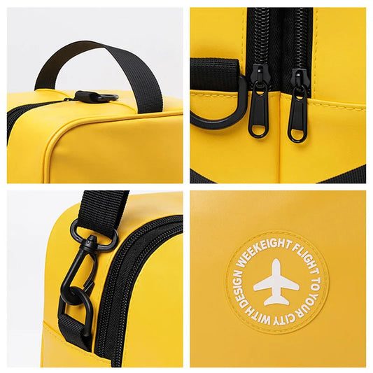 Pu waterproof dry bag with lightweight design and wet/dry separation - product image