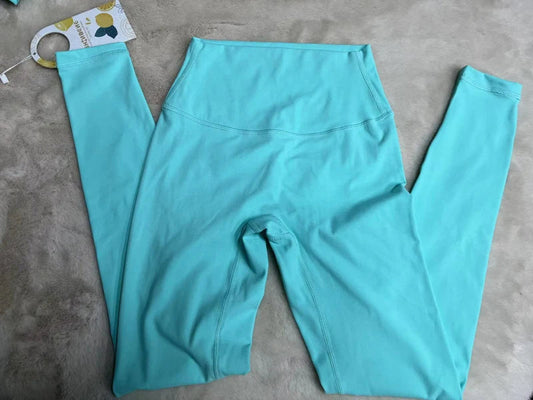 Sculpt peach high waist v cut back yoga tights nylon spandex moisture wicking - product image