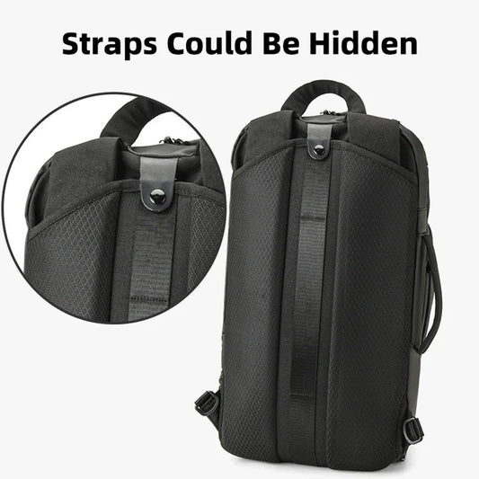Sports backpack with shoe compartment, dry wet separation and multiple carry options - product image