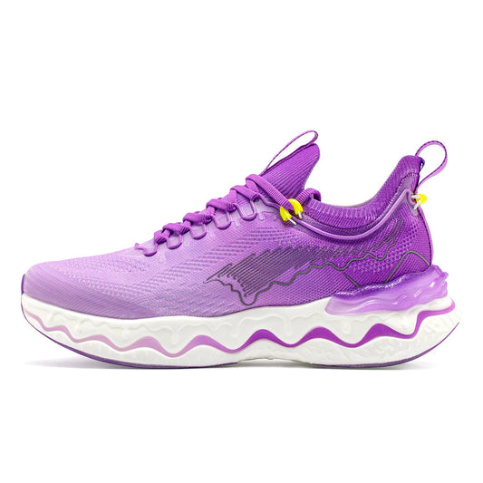 Unisex running shoes lace-up breathable air mesh pu insole rubber outsole lightweight - product image