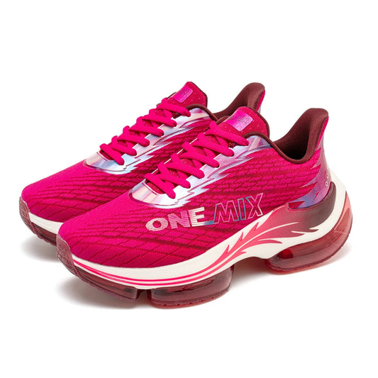 Unisex running shoes lace-up breathable height increasing massage reflective - product image