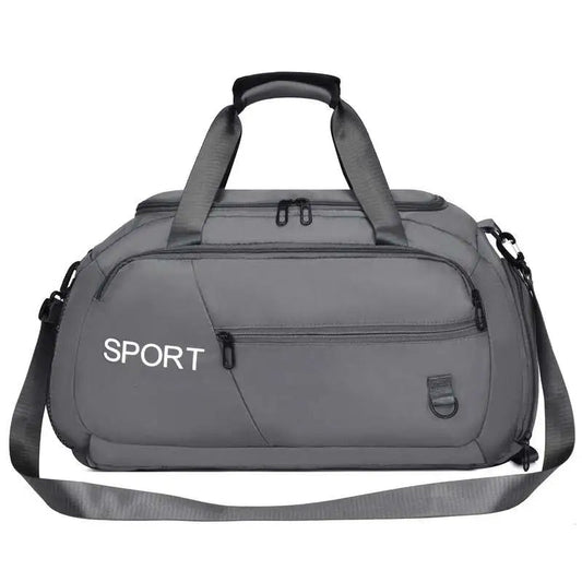 Waterproof fitness gym backpack with large capacity and shoe compartment - product image