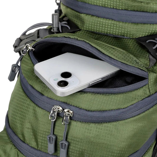 Waterproof nylon softback large capacity multi-pocket outdoor sports camping backpack - product image
