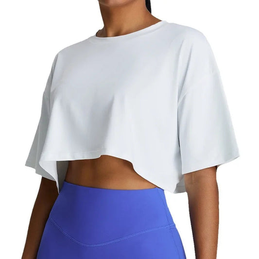 Women's breathable quick-drying running casual fitness tops short-sleeve t-shirt - product image
