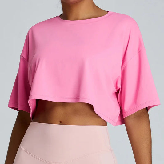 Women's breathable quick-drying running casual fitness tops short-sleeve t-shirt - product image