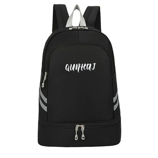 Women’s gym backpack with shoes pocket and dry wet separation for fitness - product image