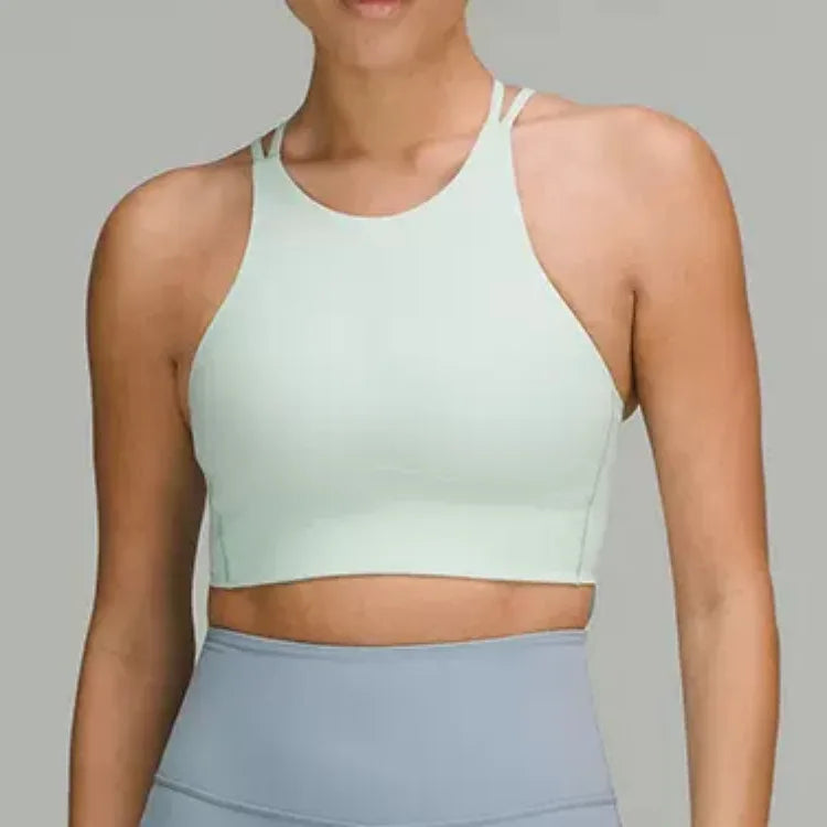 Women's high elastic quick dry yoga fitness sports bra - product image