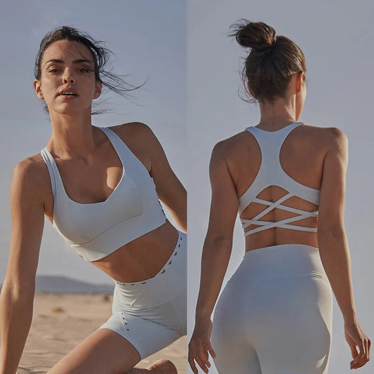 Women's quick-drying yoga tights sports bra - product image