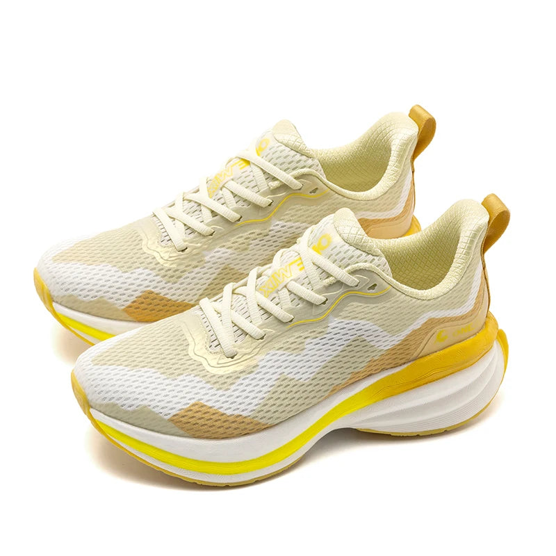 Women’s running shoes lace-up breathable cushioning pu insole rubber outsole - product image