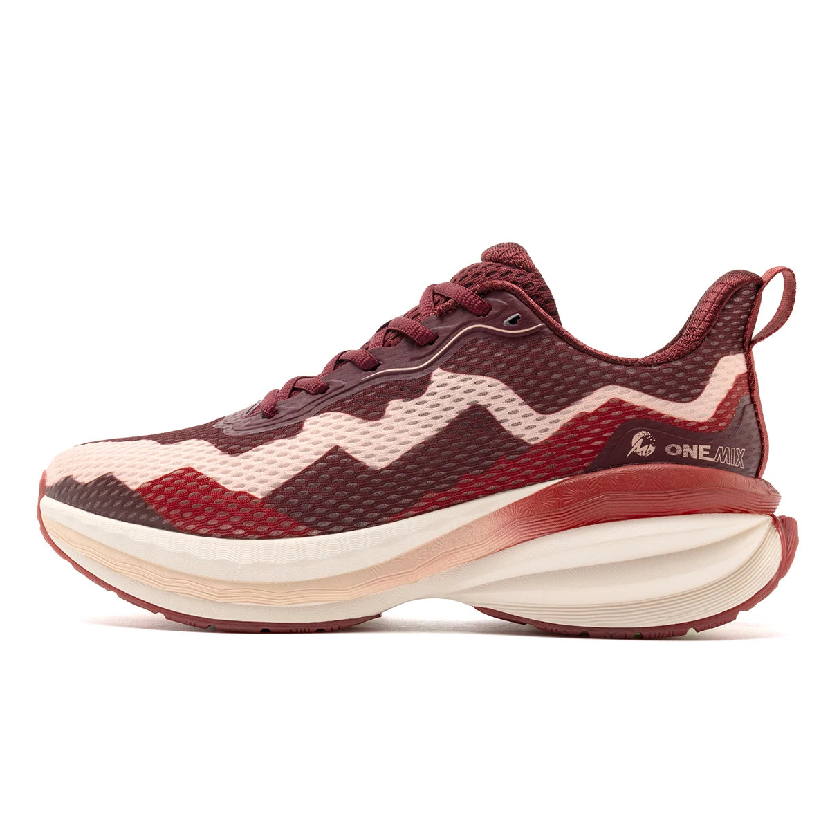 Women’s running shoes lace-up breathable cushioning pu insole rubber outsole - product image